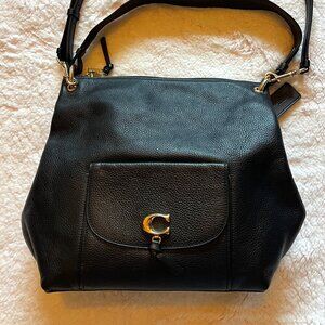Coach Satchel with Front Buckle